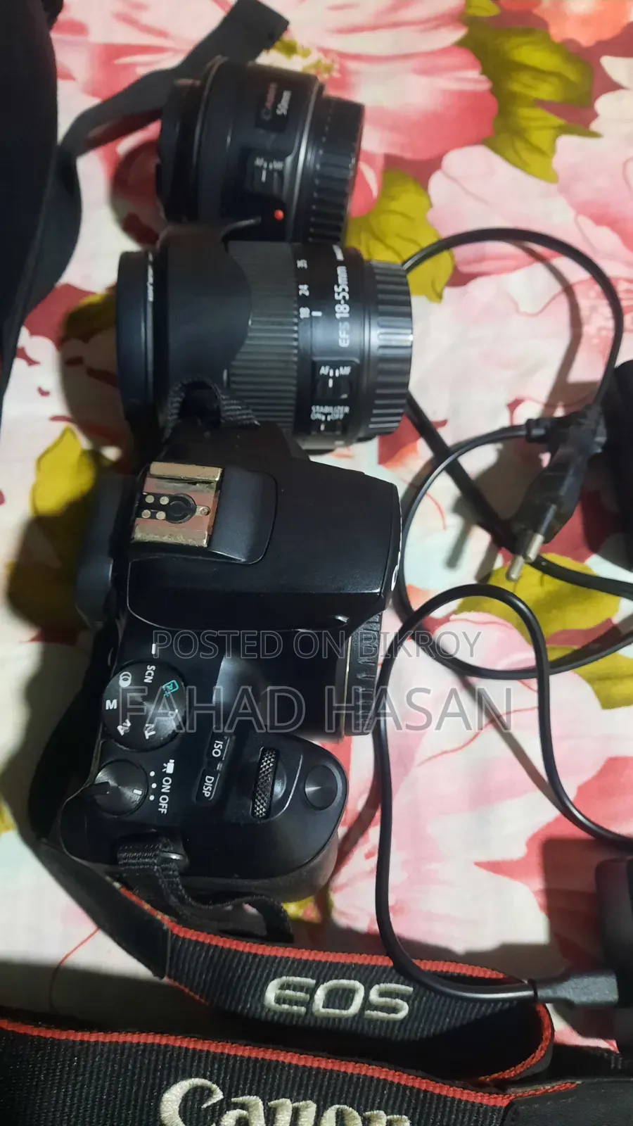 Canon 250d With Extra Things