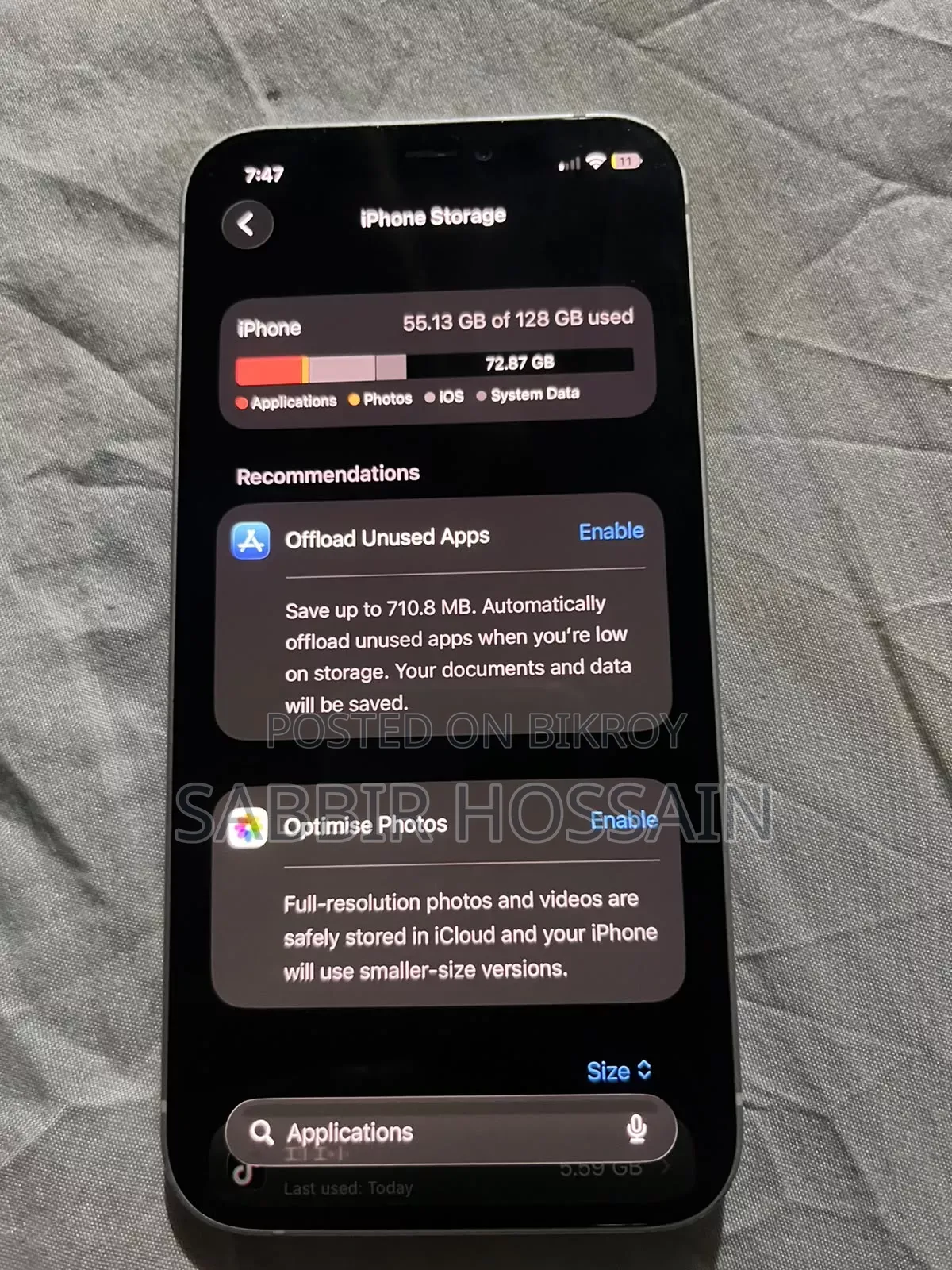 অ্যাপল আইফোন ১২ ১২৮ জিবি হোয়াইট