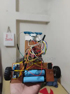 Working Line Following Robot Using ESP32 Devkit