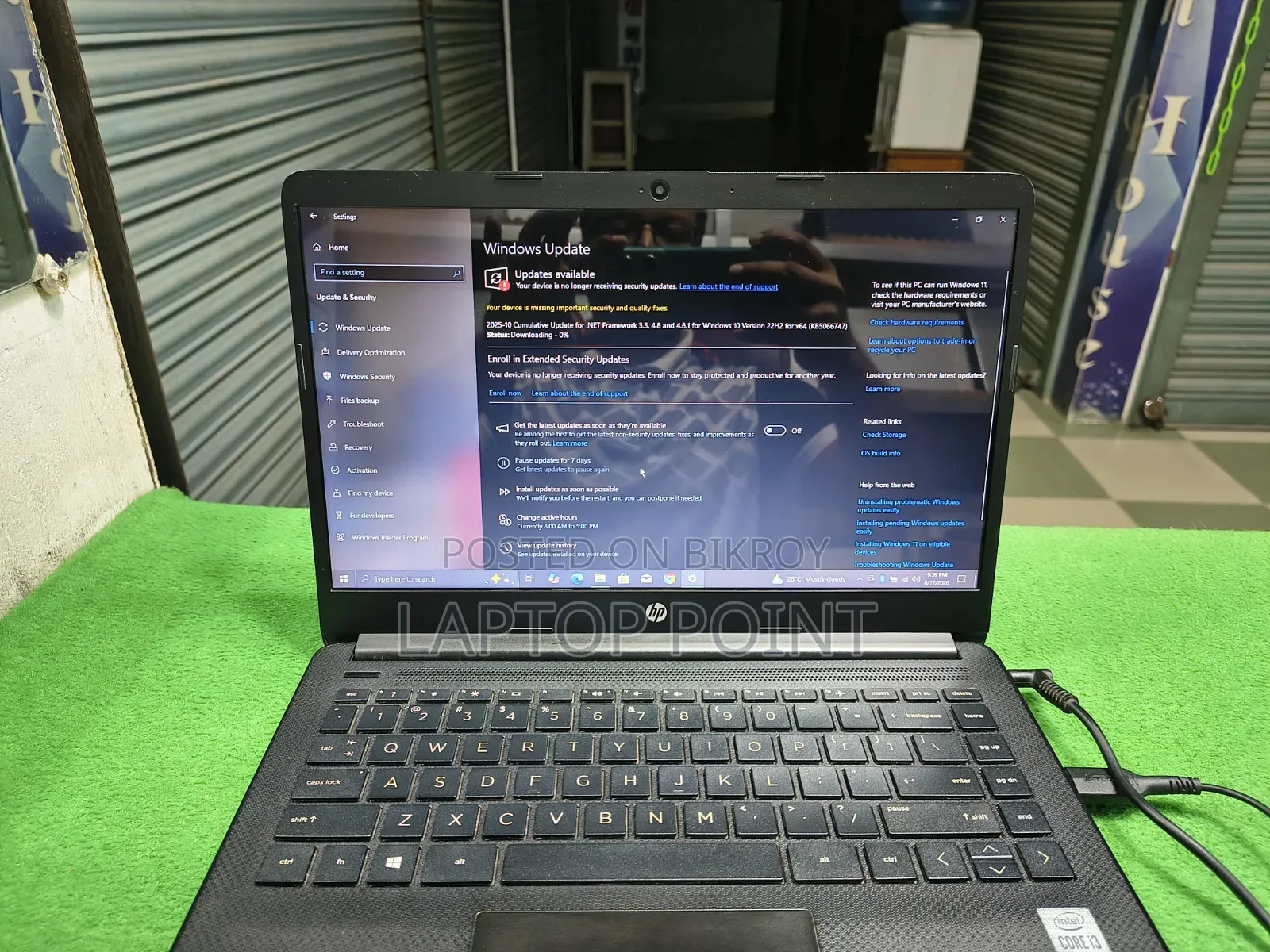 Laptop HP 14s 8gb Intel Core I3 SSD 128gb