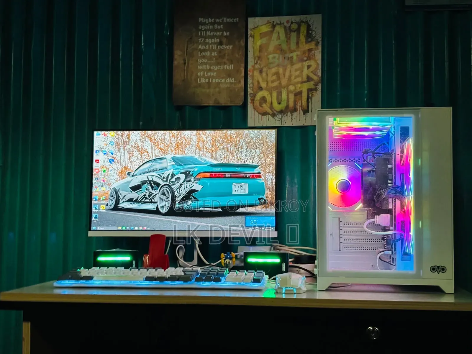 Desktop Computer 8GB AMD Ryzen 3 SSD 128GB