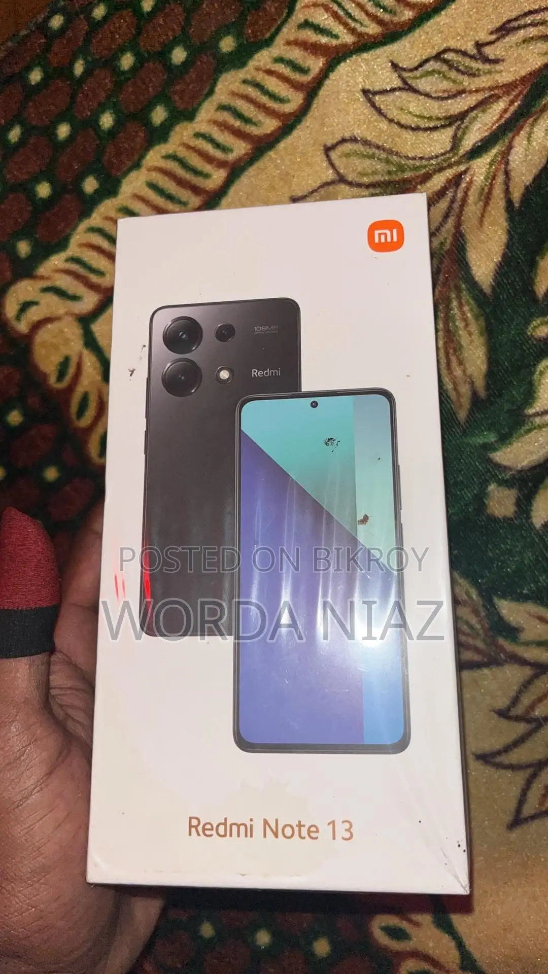 শাওমি রেডমি নোট ১৩ ২৫৬ জিবি ব্ল্যাক