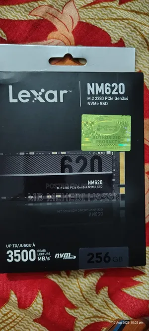 Lexar Nm620 256gb M.2 Nvme SSD