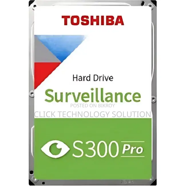 Toshiba S300 Pro 10TB সার্ভেইলেন্স হার্ড ড্রাইভ