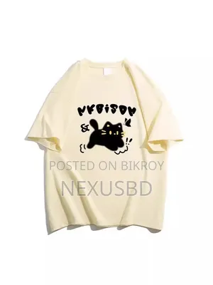 Heavy Cotton Women's Loose Fit Summer T-Shirt