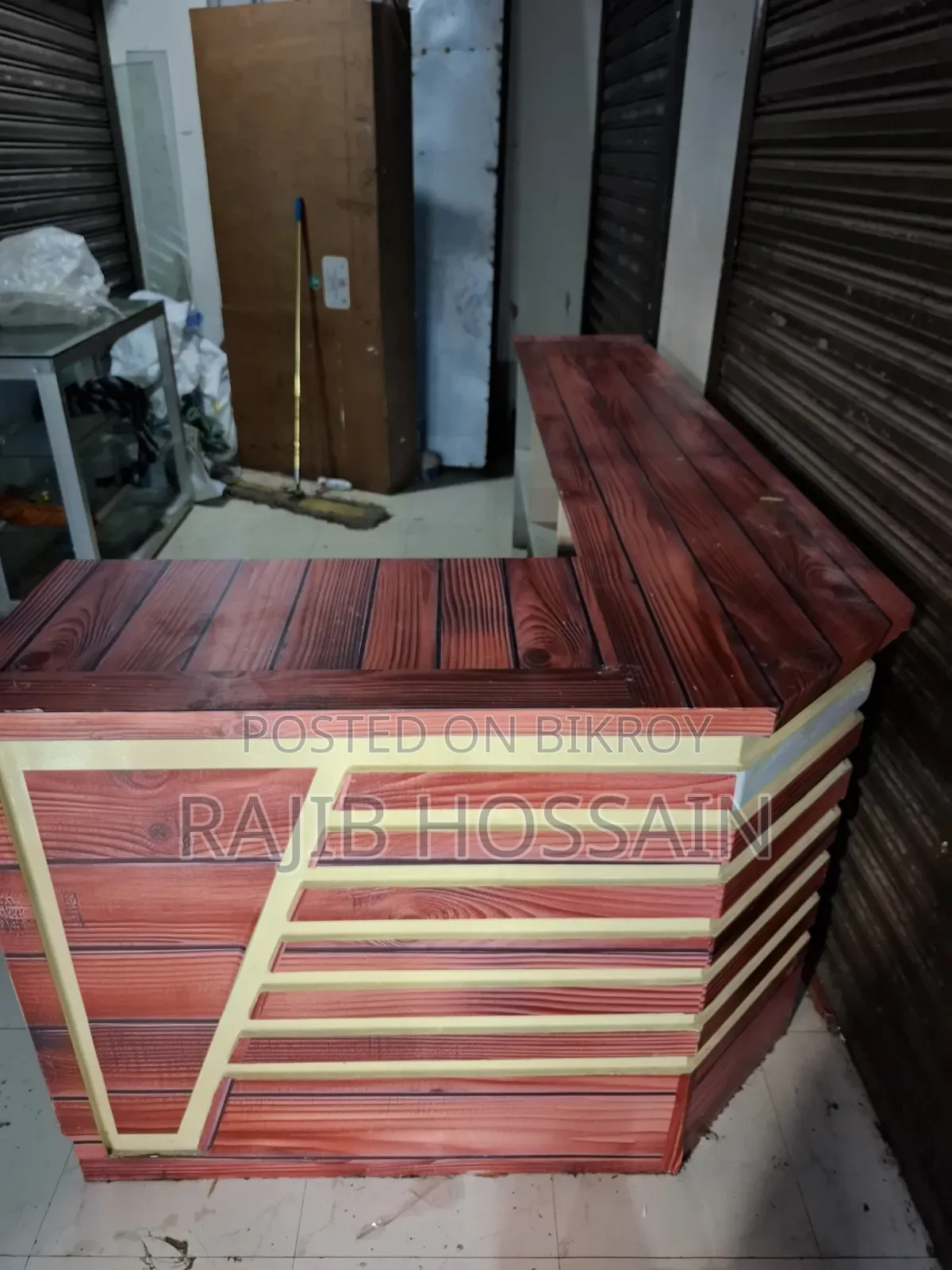 Cloth Shop Counter Desk Table