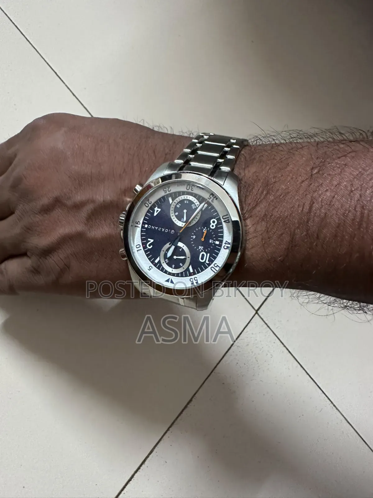জিওর্ডানো নতুন ঘড়ি ইনটেক ডার্ক ব্লু