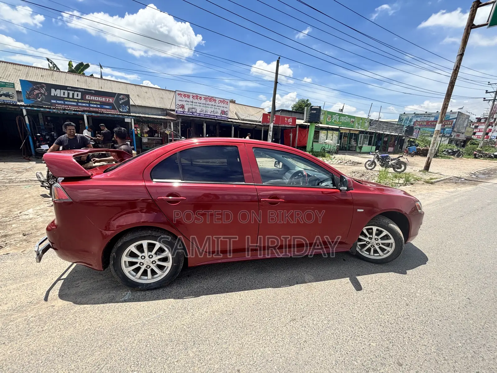 Mitsubishi Lancer 2010 Red