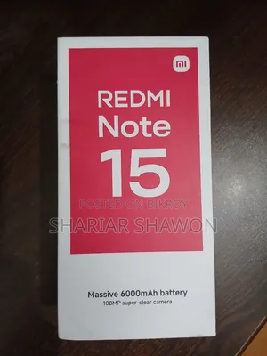 Xiaomi Redmi Note 15 128 GB Black