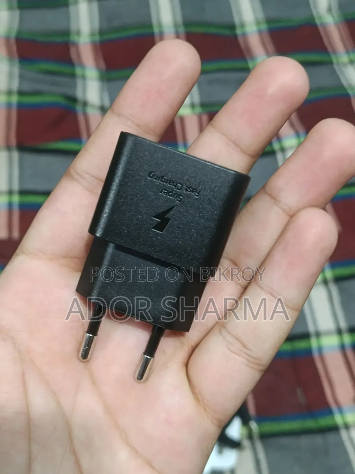 Original Samsung 25W Super Fast Power Adapter (Model EP-T2510NBEGEU)