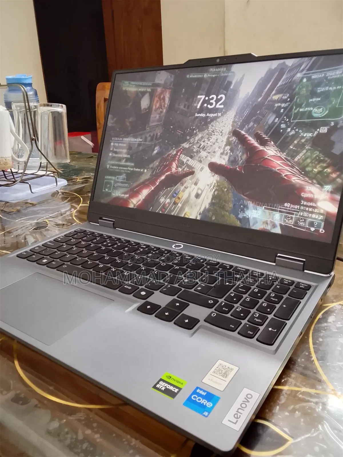 Laptop Lenovo LOQ 15ARP9 24GB Intel Core I5 SSHD+SSD 512GB