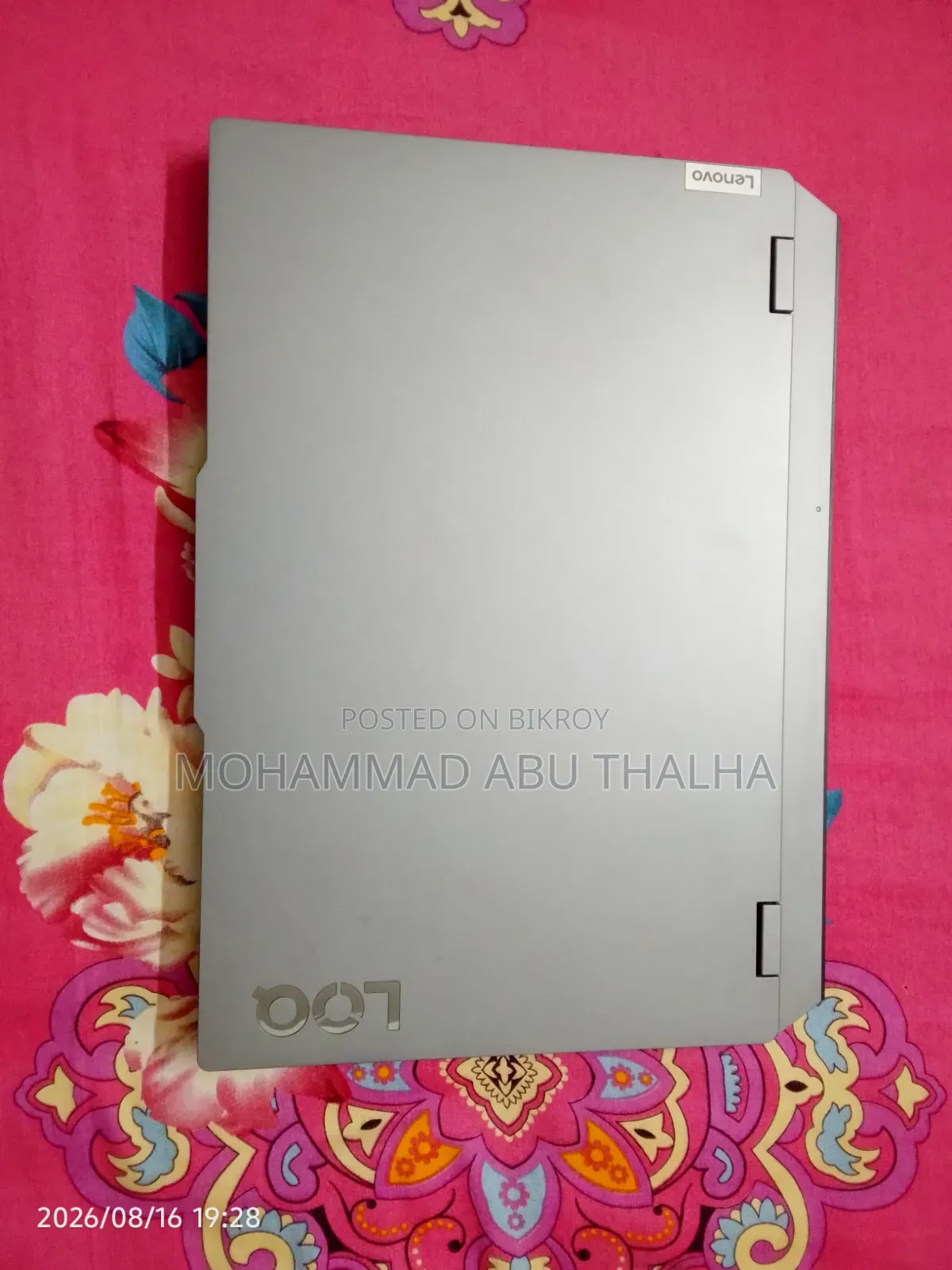 Laptop Lenovo LOQ 15ARP9 24GB Intel Core I5 SSHD+SSD 512GB