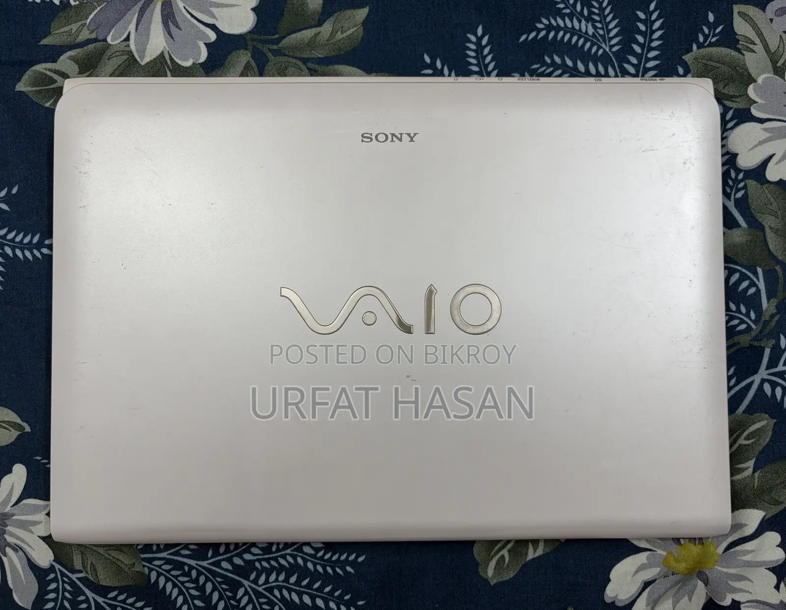 ল্যাপটপ Sony Vaio E15 Sve1513p1ew ৬জিবি ইন্টেল কোর আই৩ এসএসডি ২৫৬জিবি