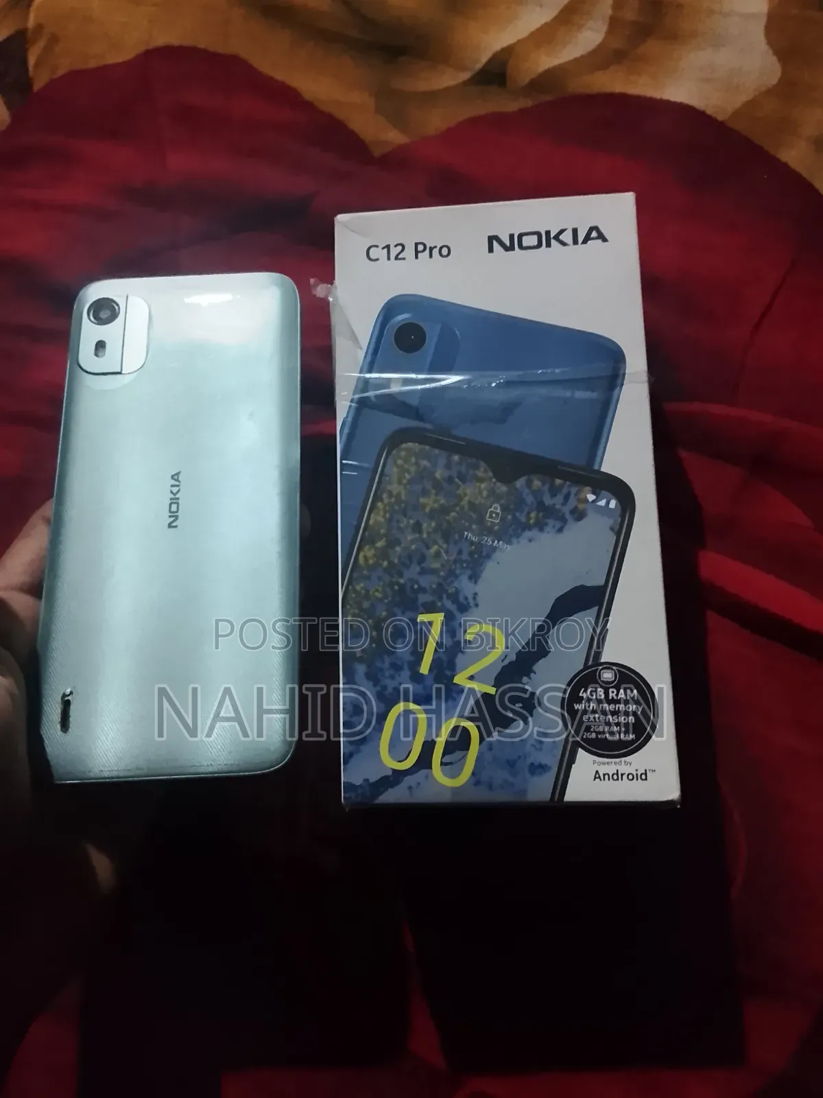 নকিয়া সি১২ প্রো ৬৪ জিবি ব্লু