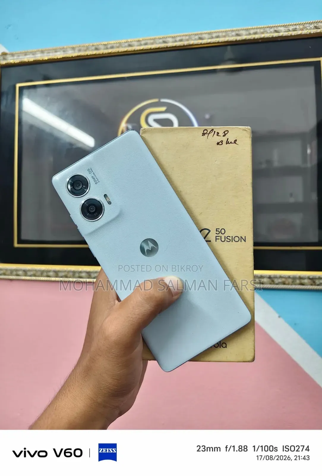 Motorola Edge 50 Fusion 128 GB White