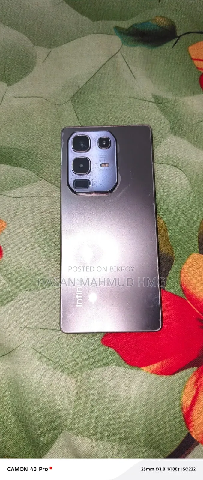 Infinix Note 50 4G 256 GB Gray