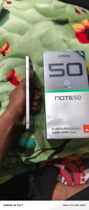 Infinix Note 50 4G 256 GB Gray