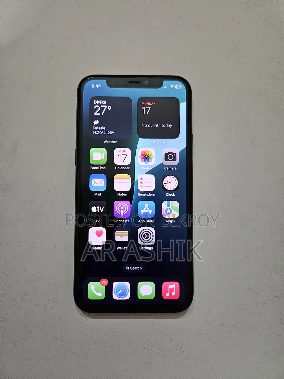 অ্যাপল আইফোন ১১ প্রো ৬৪ জিবি কালো