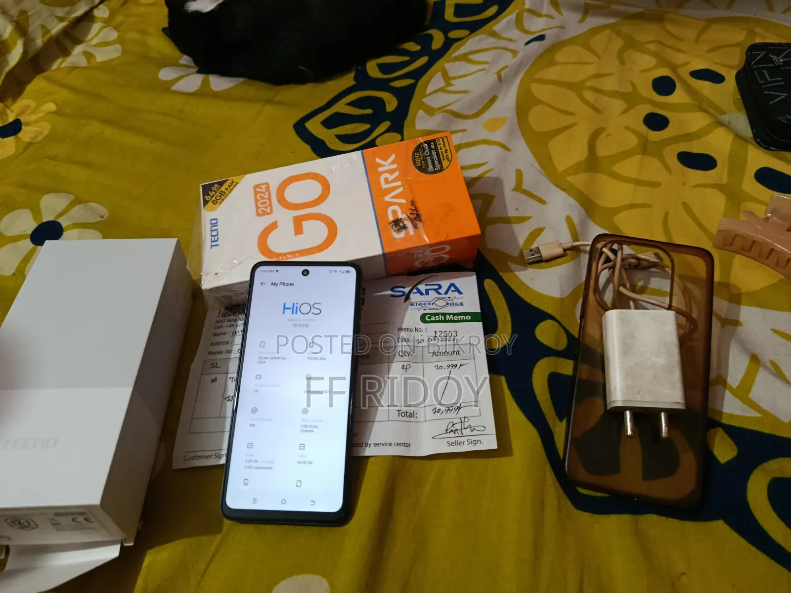 Tecno Spark Go 64 GB Silver