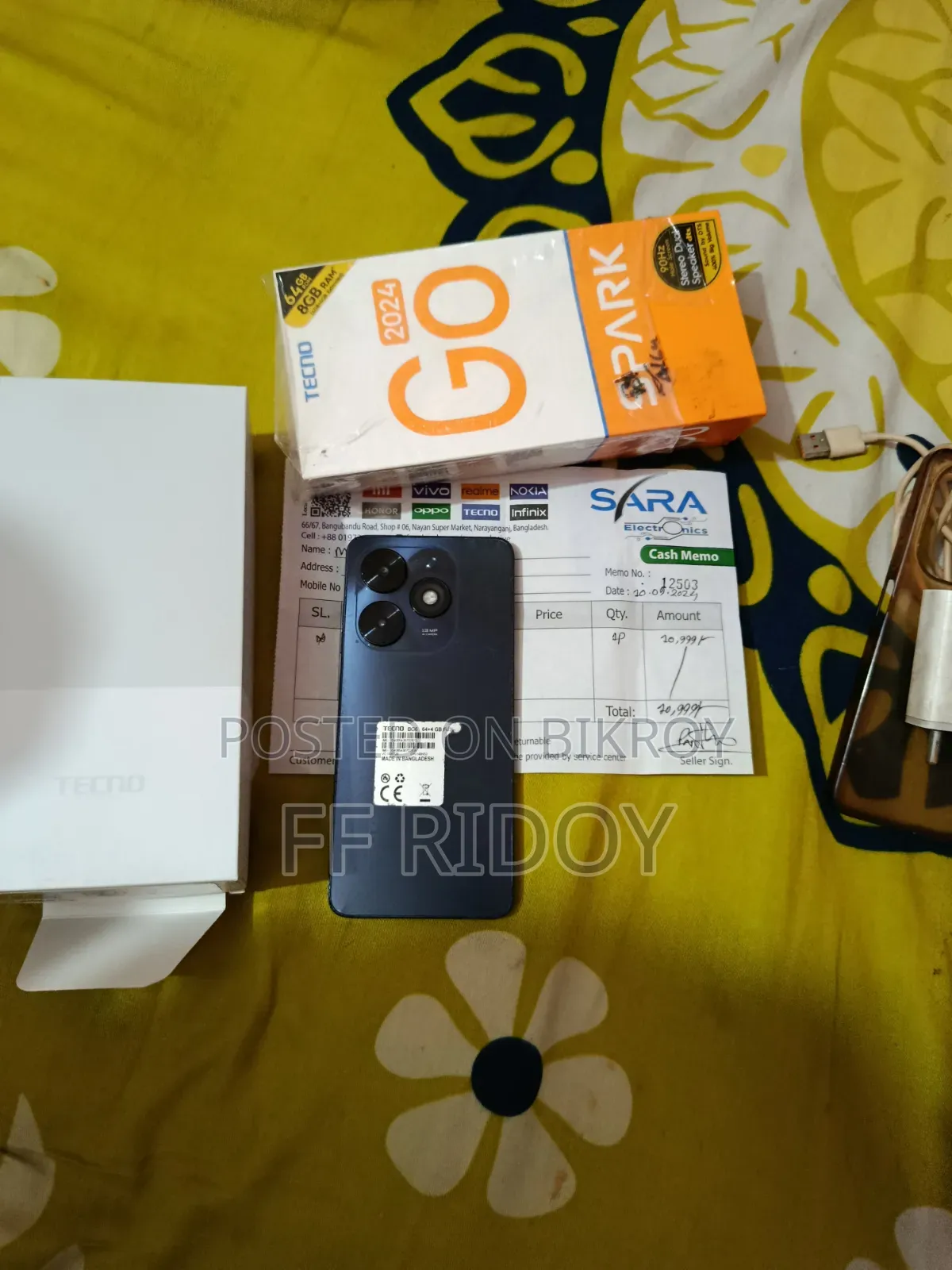 Tecno Spark Go 64 GB Silver