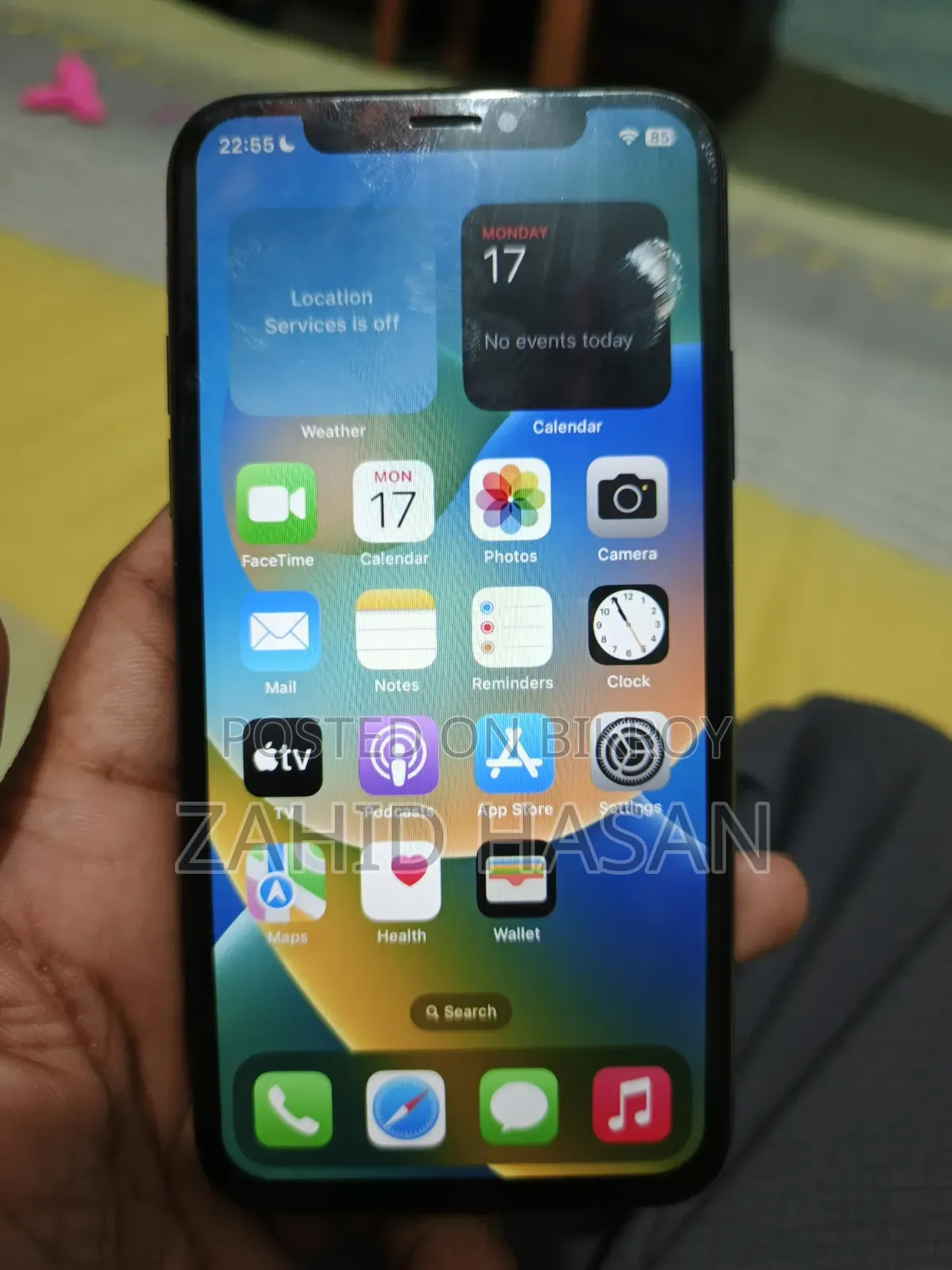 Apple iPhone X 64 GB Black