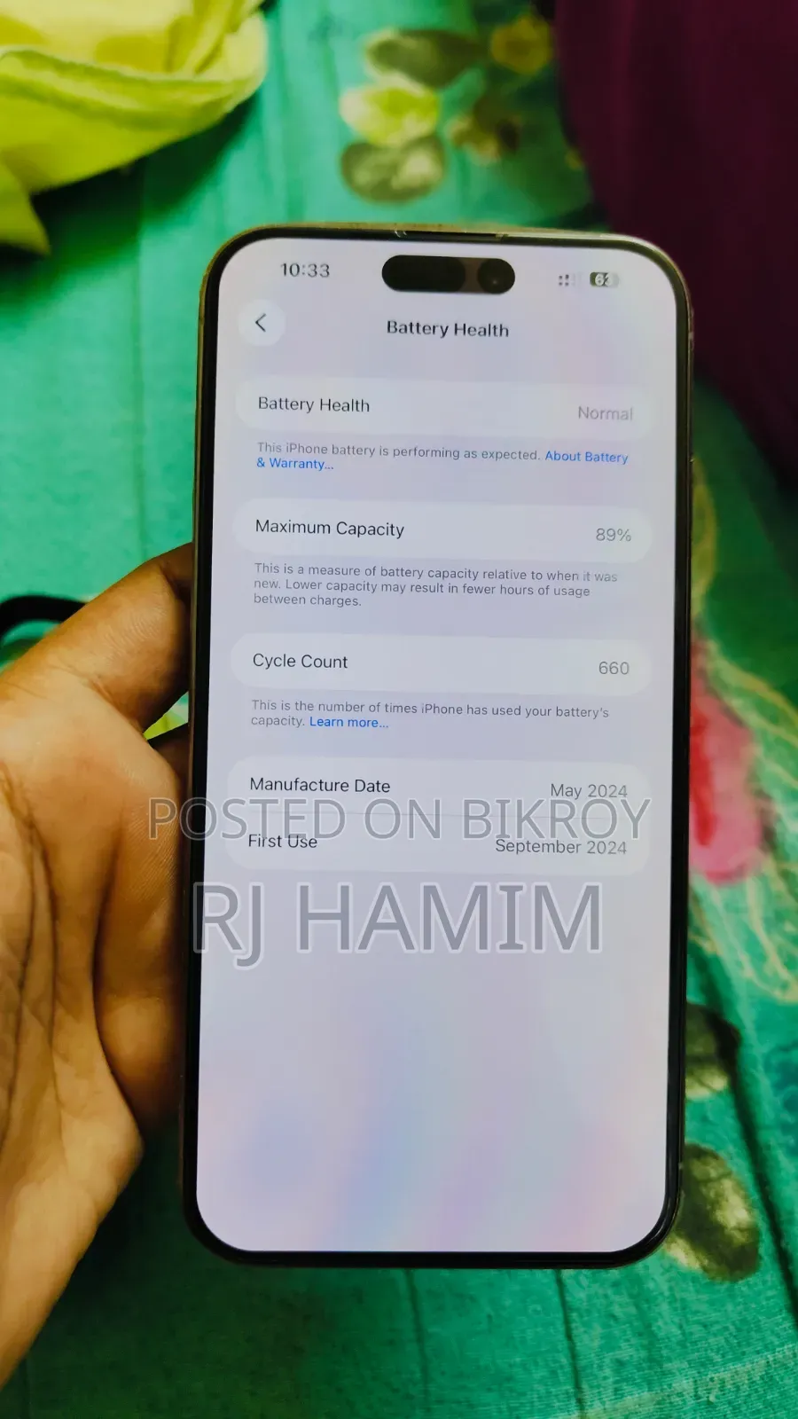 Apple iPhone 15 Pro Max 256 GB Silver
