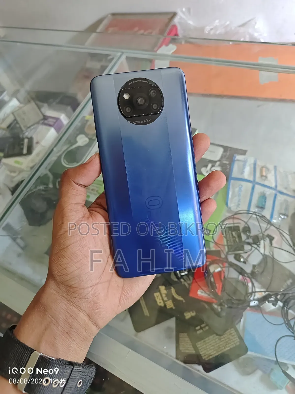শাওমি পোকো এক্স৩ প্রো ১২৮ জিবি ব্লু