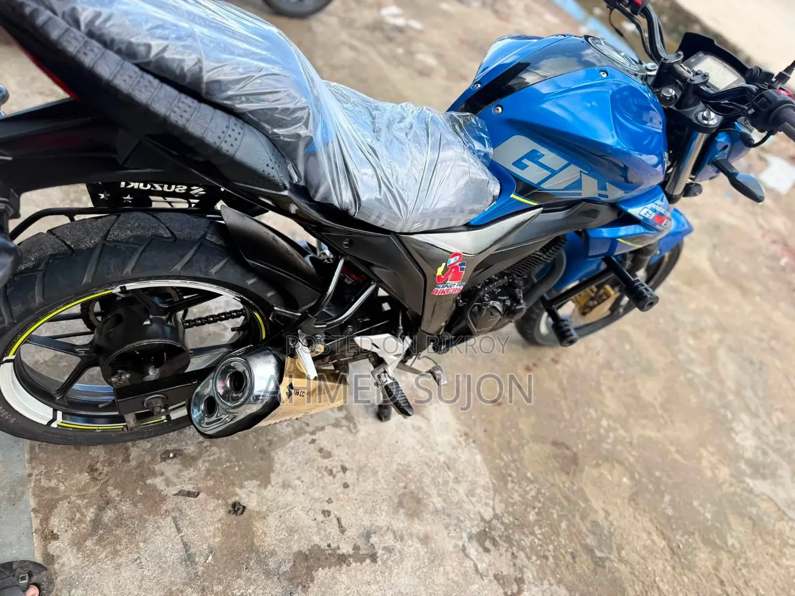 সুজুকি জিক্সার ২০১৮ নীল