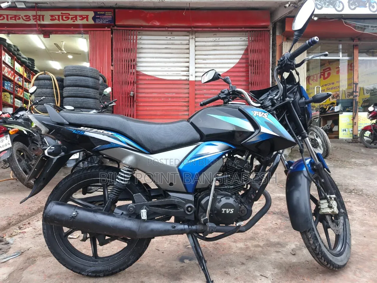 টিভিএস স্ট্রাইকার ১২৫ ২০১৮ নীল