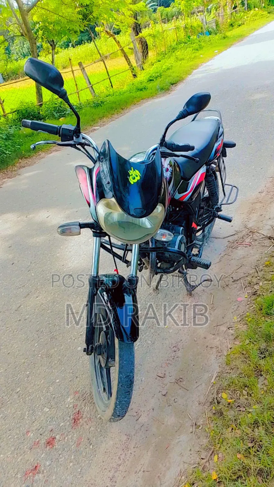 Bajaj Discover 100 2012 Black