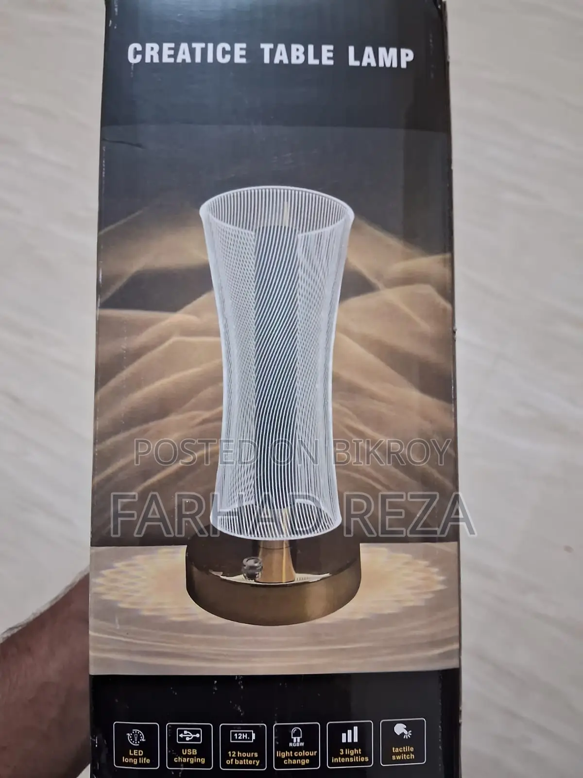 LED Lamp With Touch Switch