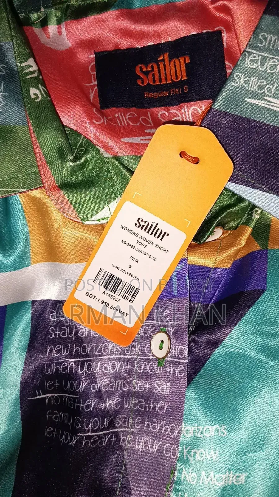  Sailor Multicolor Printed Shirt
