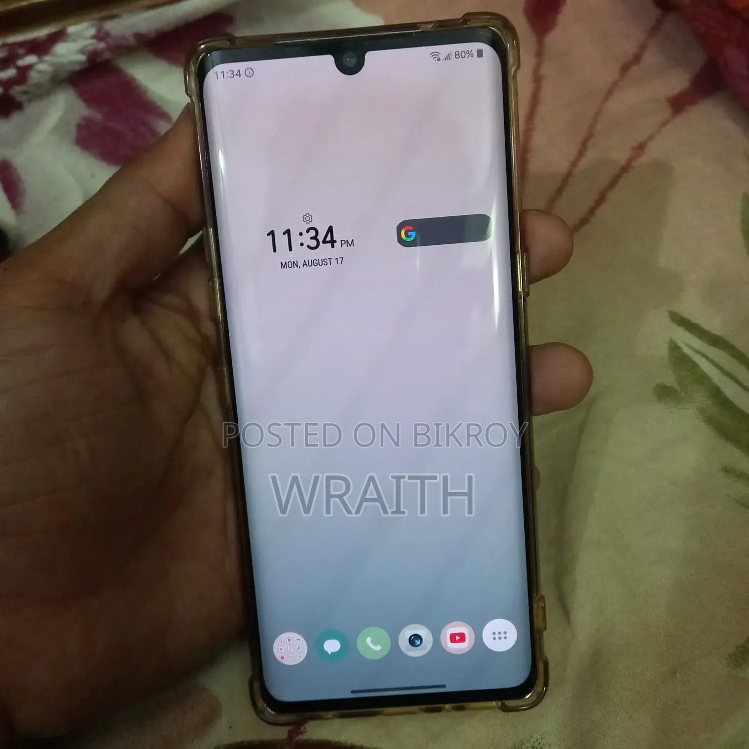 LG Velvet 5g Uw 128 Gb Gold