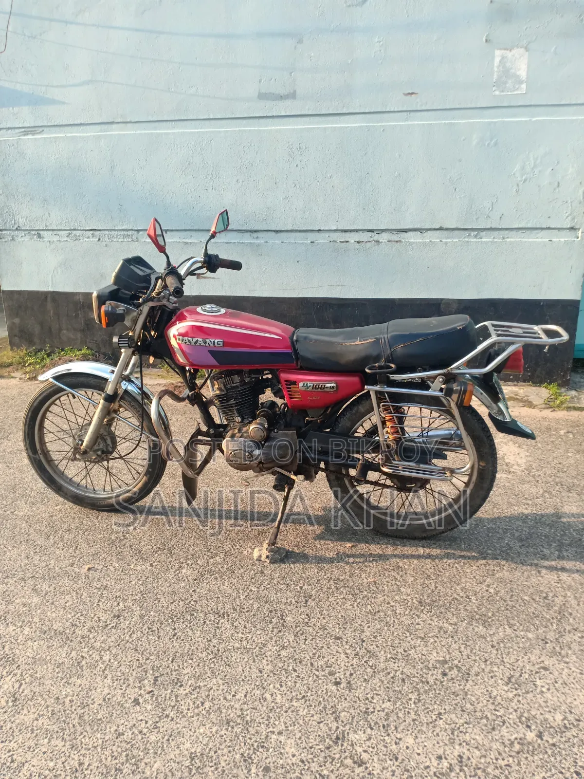 Dayang DY125-28 2007 Red