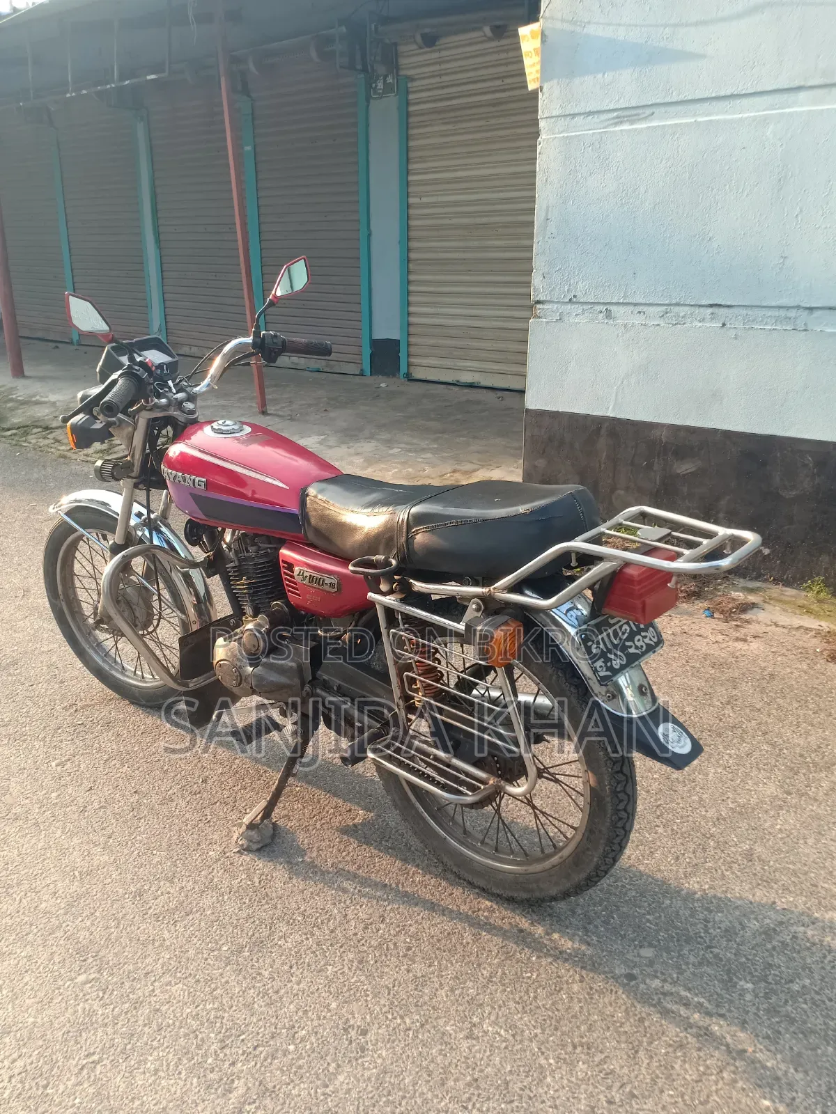 Dayang DY125-28 2007 Red