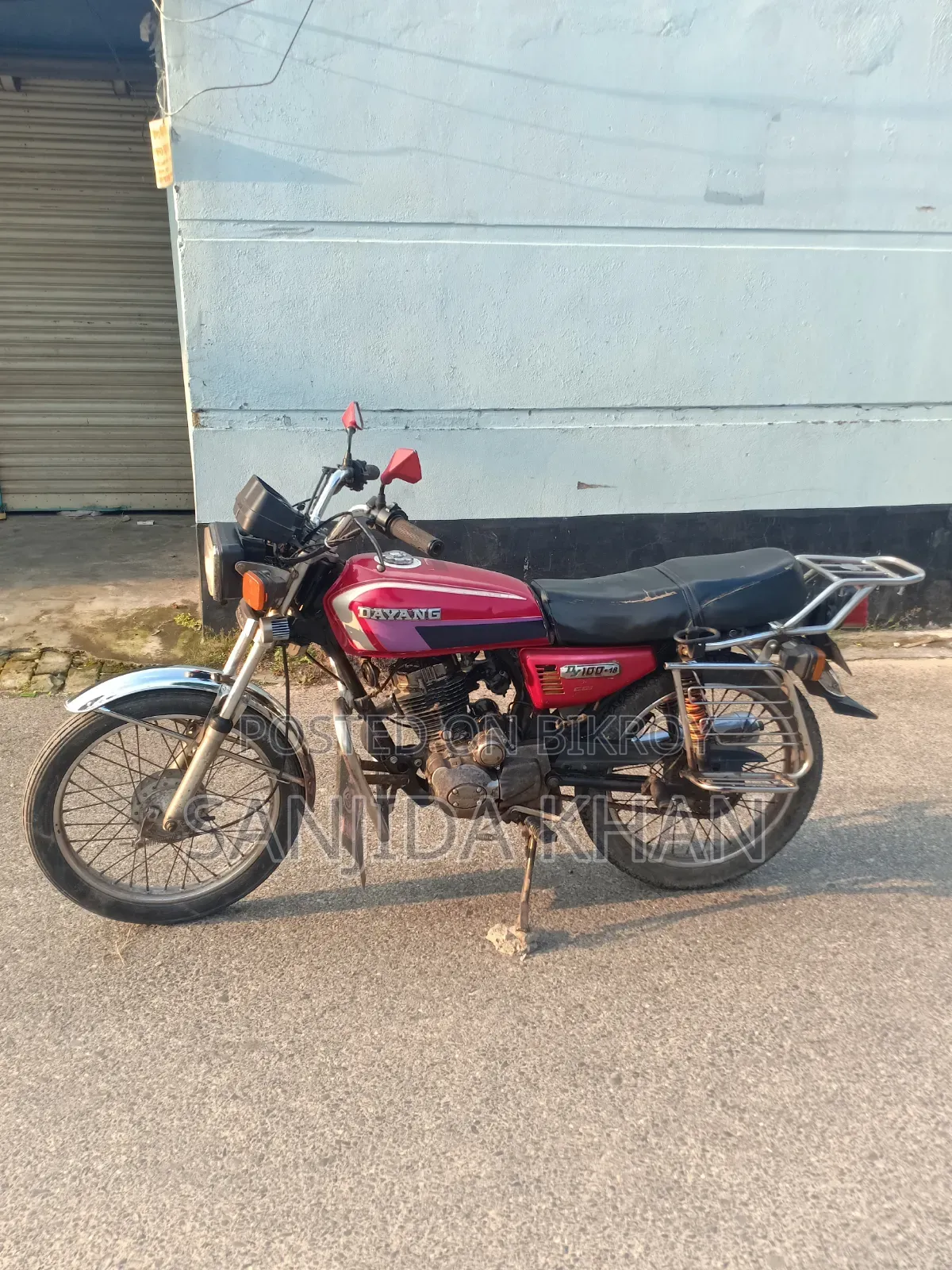 Dayang DY125-28 2007 Red