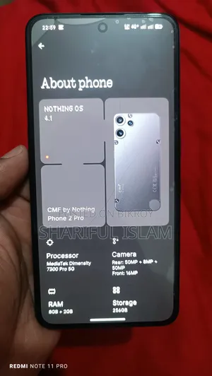 Nothing Phone CMF Phone 2 Pro 256 GB Black