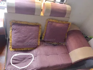 Corner Sofa With 4 Stools