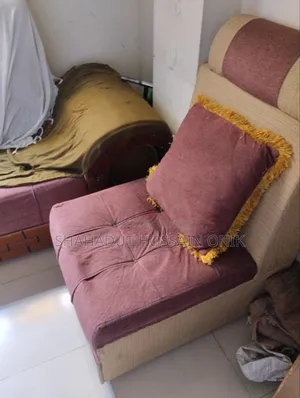 Corner Sofa With 4 Stools
