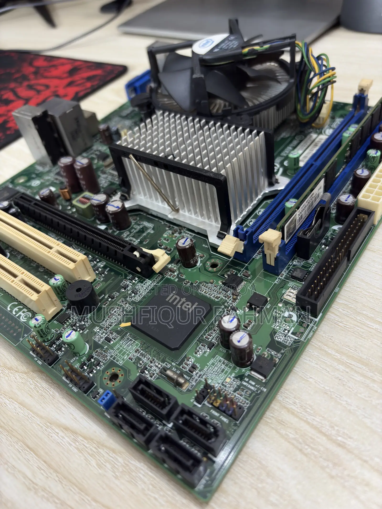 Intel DG41RQ Motherboard + Original Intel Cooler + 400W PSU