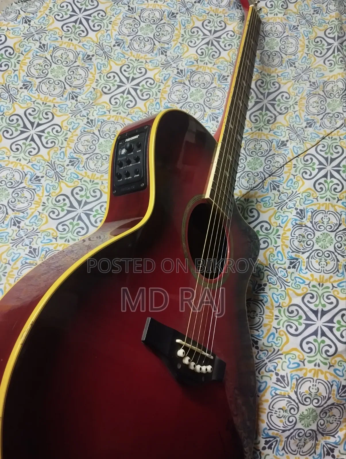 Guitar will be sold