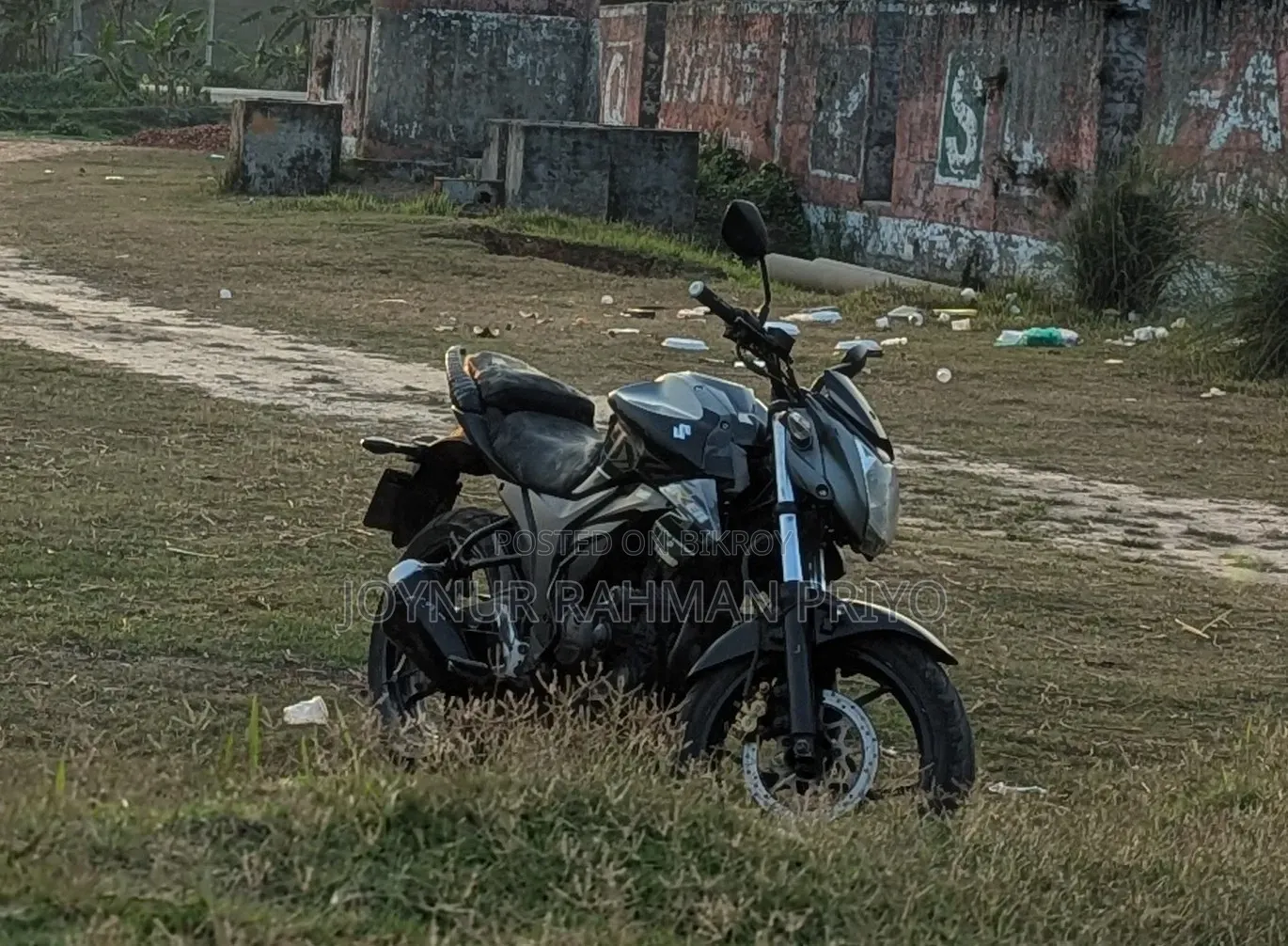 Suzuki Gixxer 2017 Gray