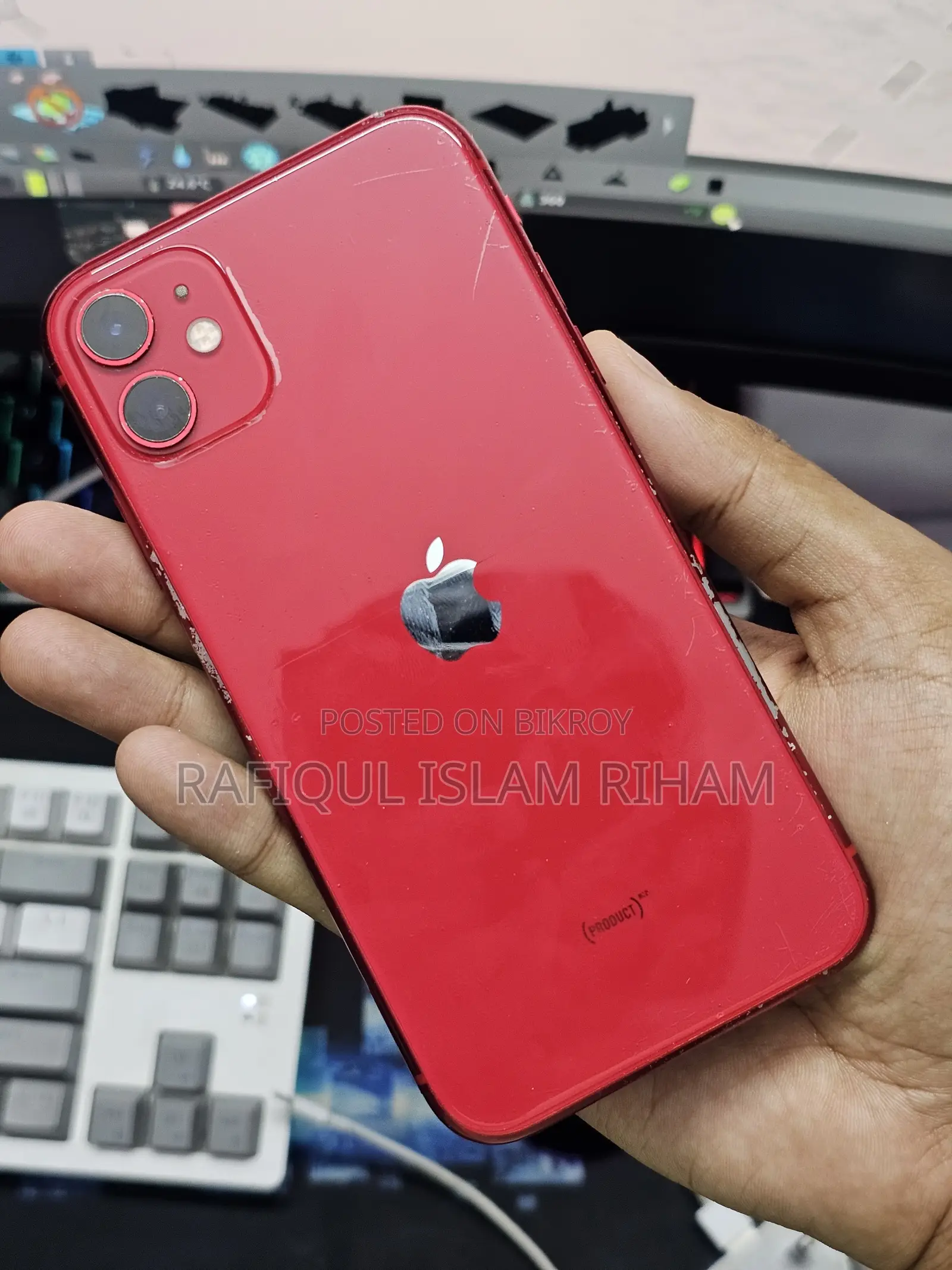 অ্যাপল আইফোন ১১ ১২৮ জিবি রেড