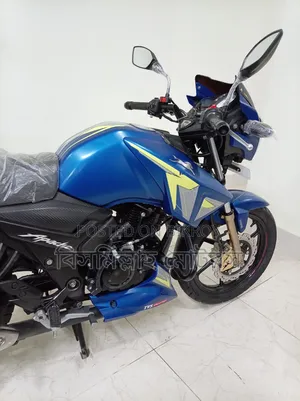 New TVS Apache RTR 160 2V 2025 Blue