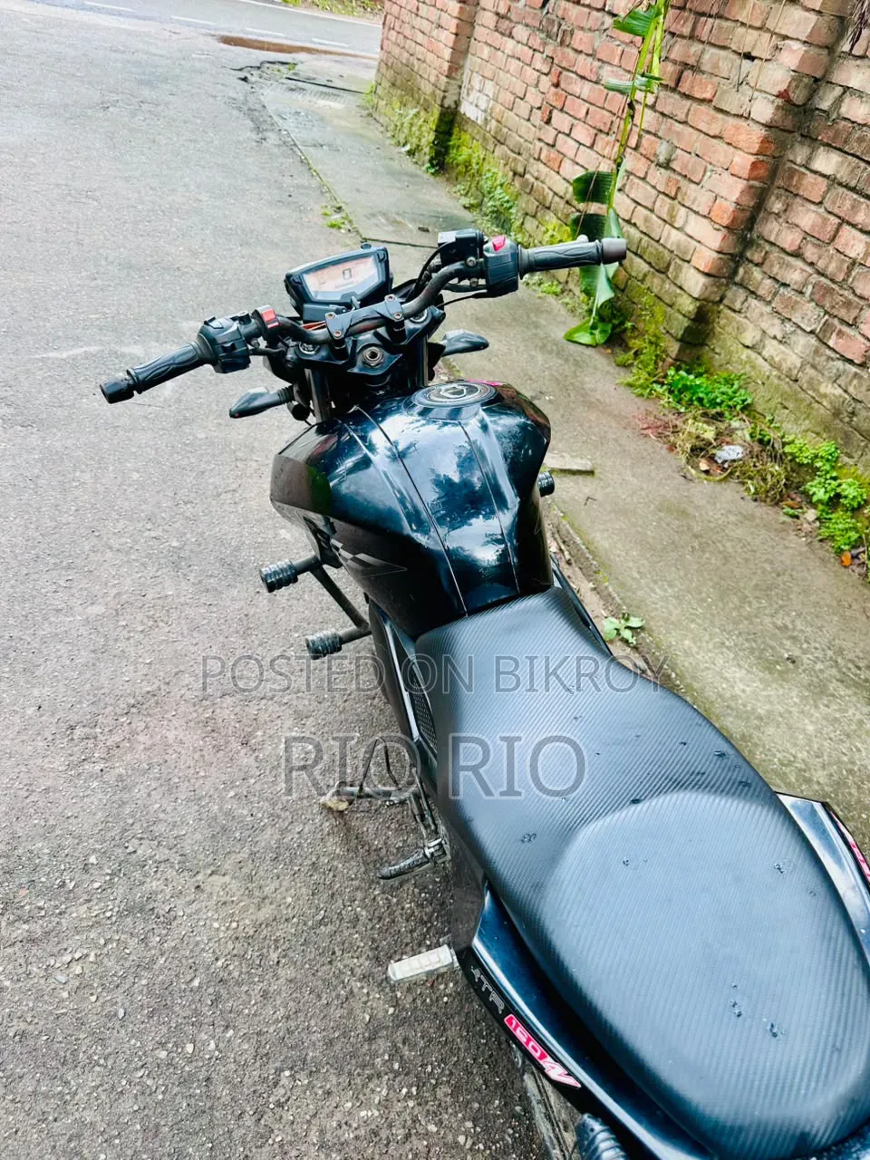 TVS Apache RTR 160 4V 2019 Black