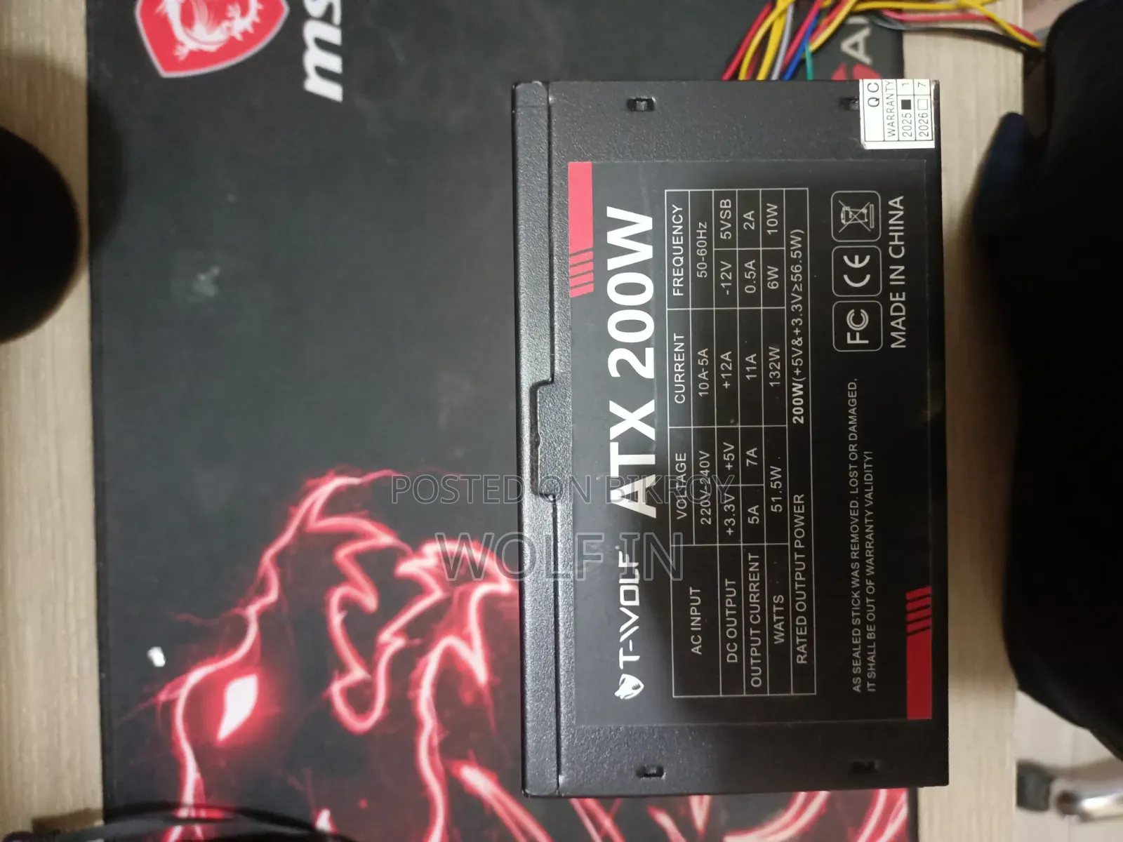 T-Wolf 200watt Power Supply