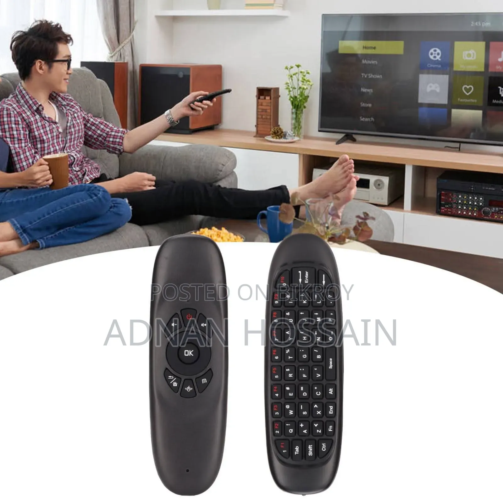 C120 Wireless Air Mouse Keyboard Remote