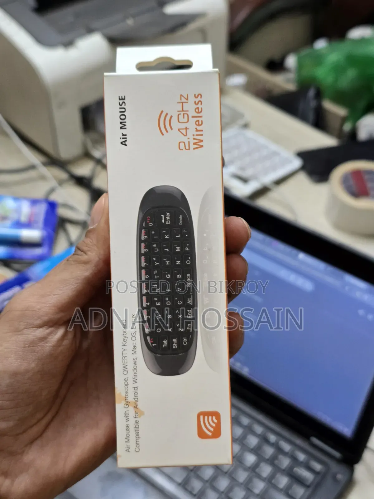 C120 Wireless Air Mouse Keyboard Remote