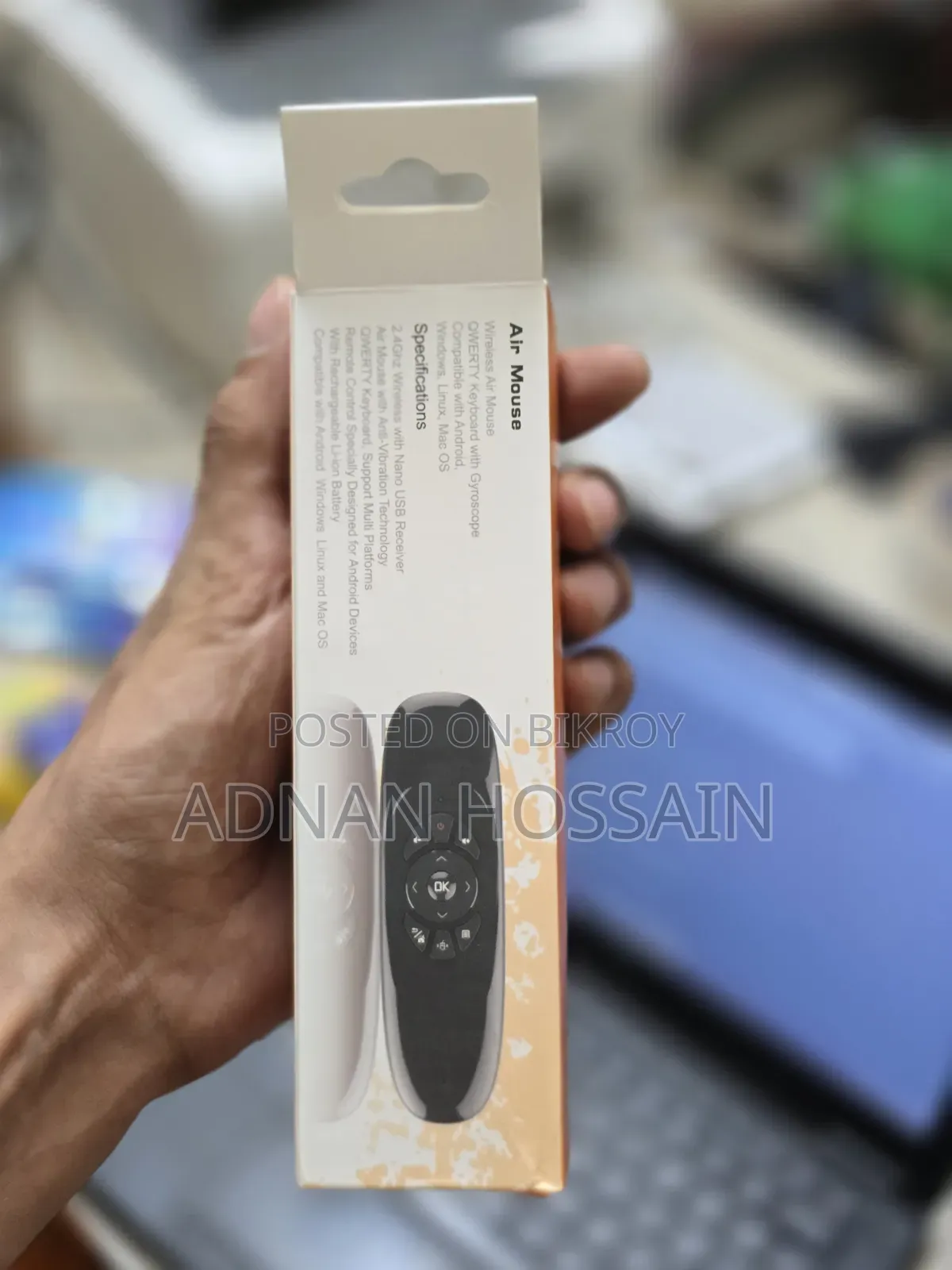 C120 Wireless Air Mouse Keyboard Remote