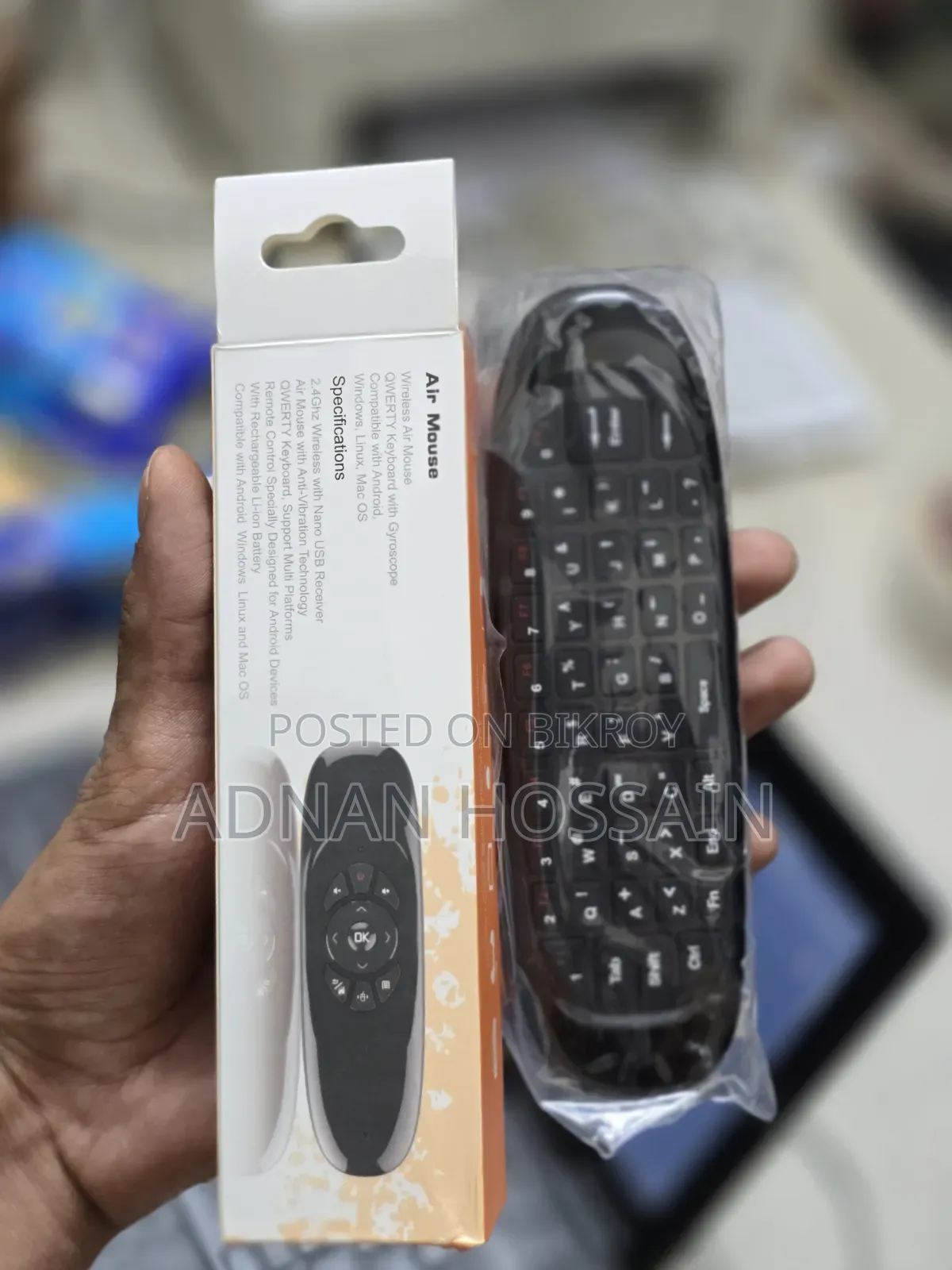 C120 Wireless Air Mouse Keyboard Remote
